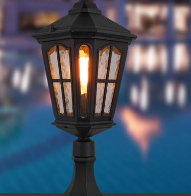 海晏柱头灯 海晏柱头灯