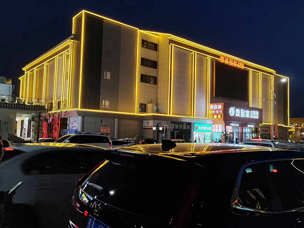 海晏楼体亮化 海晏楼体亮化